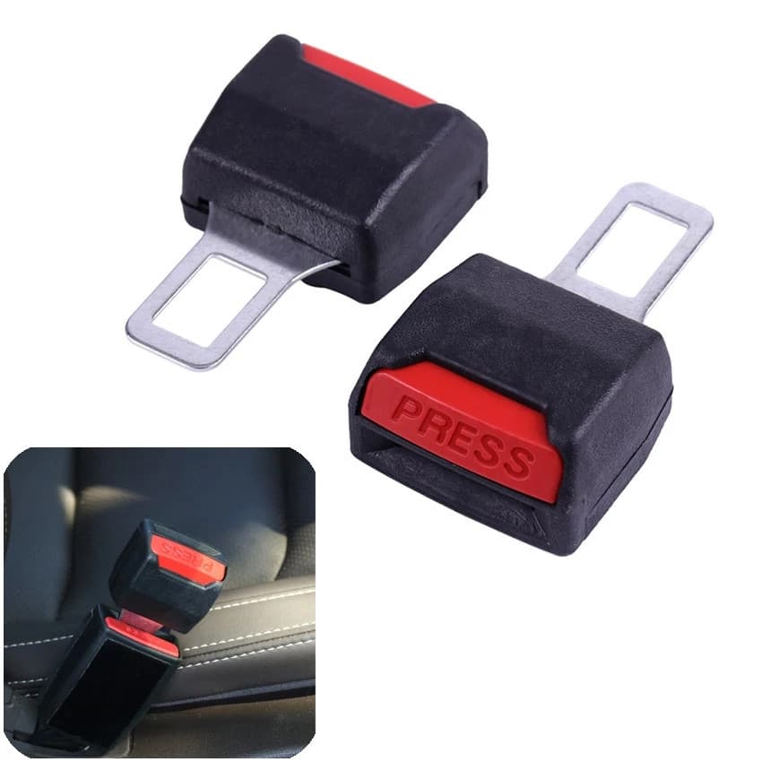 Extensor/fecho/adaptador de clipe do cinto de segurança do carro, acessório interno