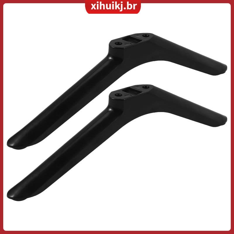 🏠 1Base Para TV Universal Antideslizante Em PP Preto Para Sala