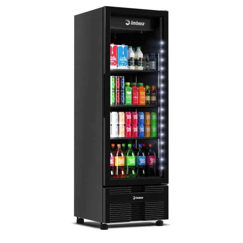 Refrigerador Expositor Imbera VRS19S  569 Litros  Full Black Inverter- Bivolt