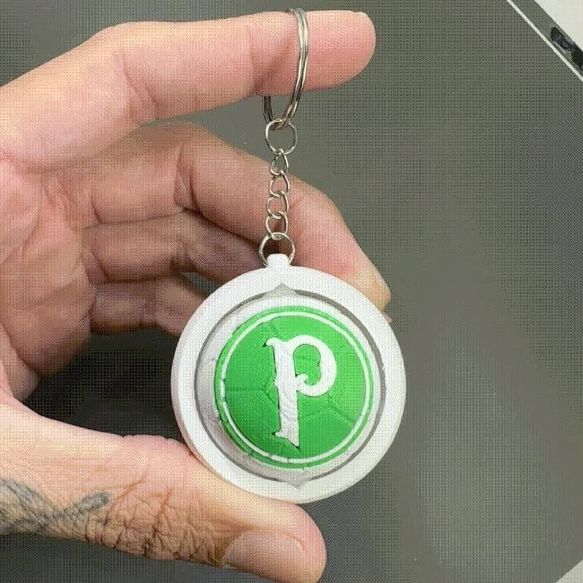 Chaveiro Time de Futebol Giratório – Chaveiro Decorativo | Presente para Torcedor e Colecionador 02