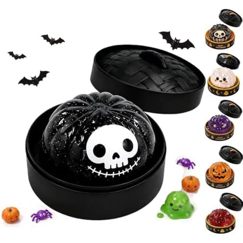 Halloween Assustador Fantasma Bolinho Squishies Brinquedos , Bolinhos Bolas De Estresse Para Adultos Brinquedo Fidget Co