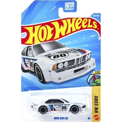 Carrinho Hot Wheels Bmw 635 Csi 2026 Jjk00 Mattel