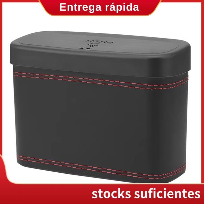 Lixeira De Carro-Veículo Suspensa , Tipo Prensagem Quadrada , Caixa De Armazenamento Automático , Plástico