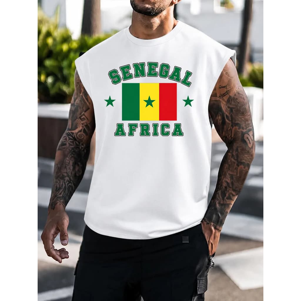 Cavada Regata Camisa Continentes Senegal Africa