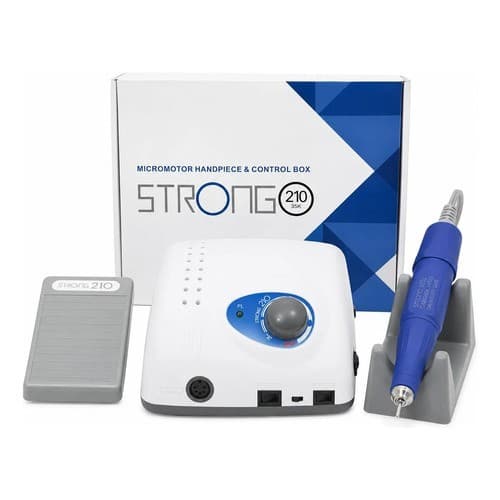 Lixadeira Motor Strong Unha Podologia 40.000 Rpm Original Nf