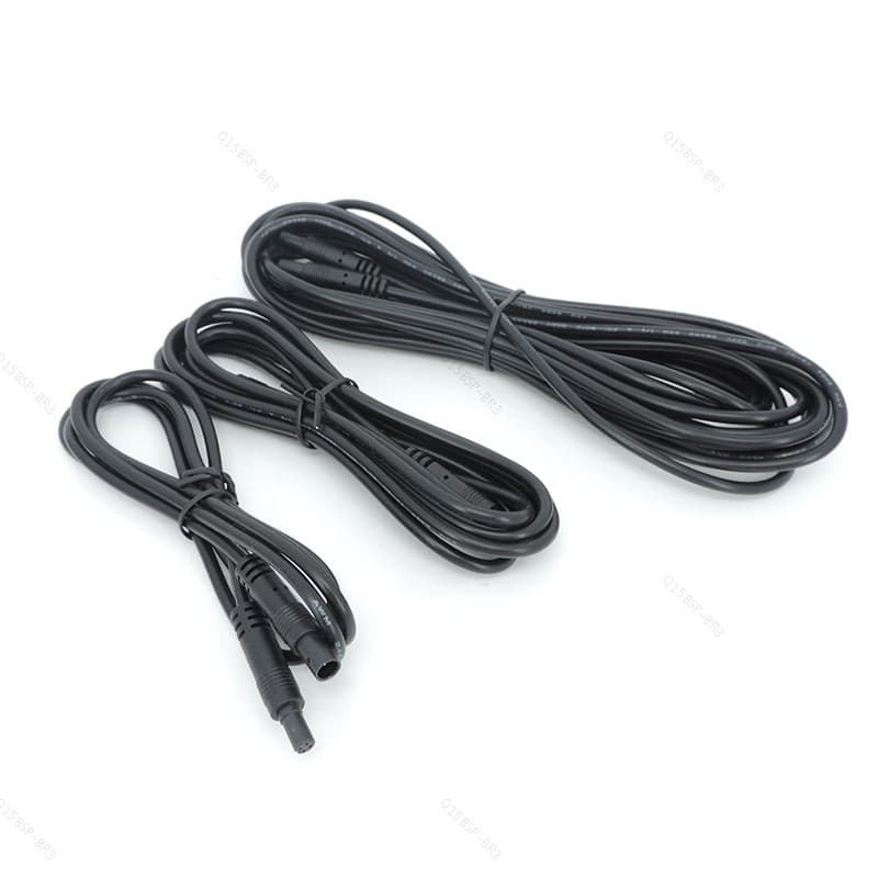 Cabo De Fio De Alimentação Macho Para Fêmea , 4 Pinos , DVR , Câmera De Visão Traseira , Conector De Extensão Núcleos ,