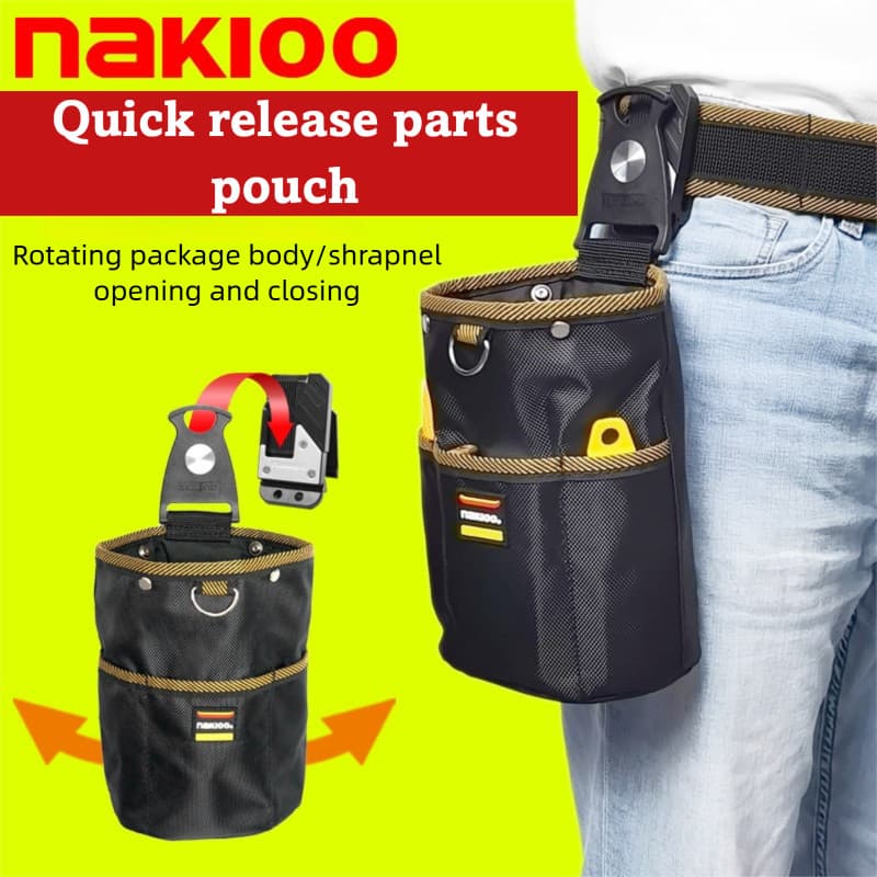 🌺Liberação Rápida🌺Bolsa de Ferramentas Rotativa de Suspensão Rápida, Bolsa de Eletricista, Bolsa para Peças, Bolsa de P