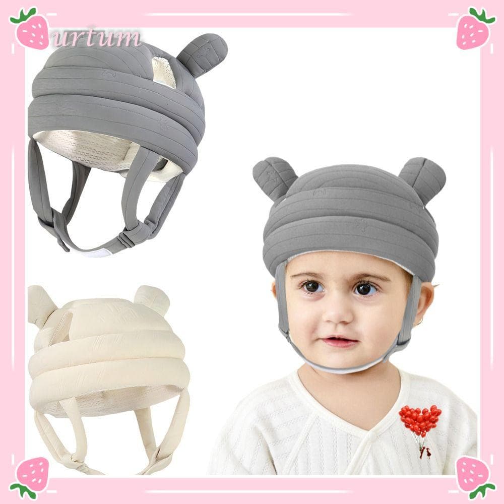 Capacete Protetor Grosso URTUM , Chapéu Anticolisão Para Caminhada De Bebê Com Proteção De Cabeça 360 , Macio