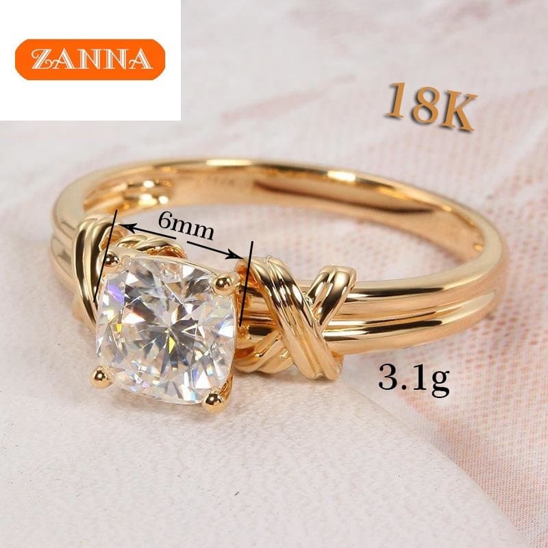 Anel em ouro 18K, negociável, com diamantes entrelaçados de origem saudita, apresentando um padrão pontilhado, joia femi