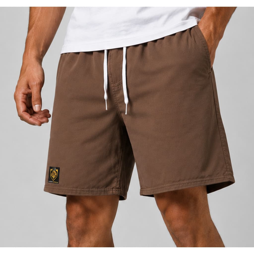 Short Bermuda Masculino em Tactel com Elastano Casual Estiloso Moderno Verão Praia