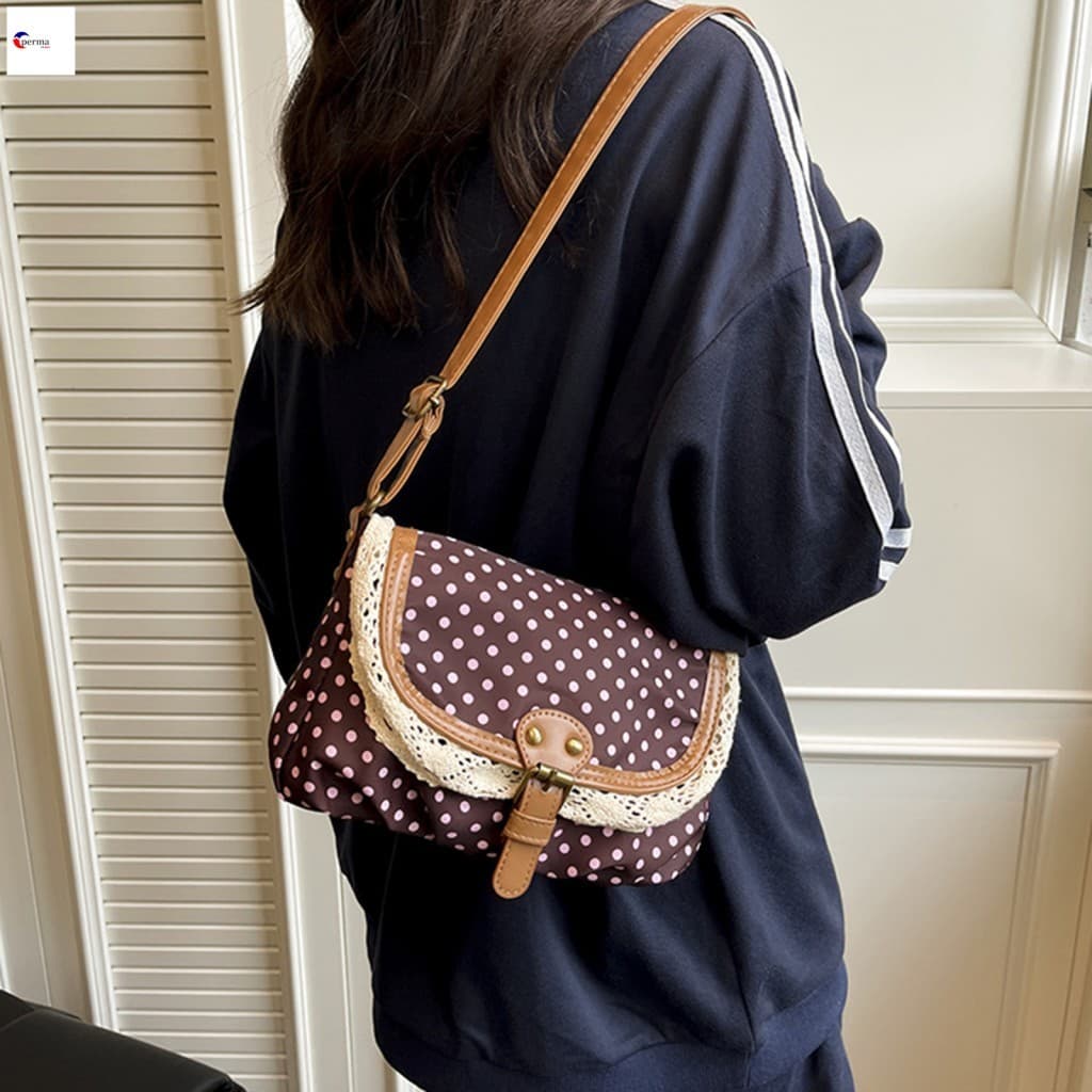 Bolsa Crossbody Com Acabamento Em Renda-Alça Ajustável De Ombro Quadrada De Couro Sintético Para Viagens De Trabalho