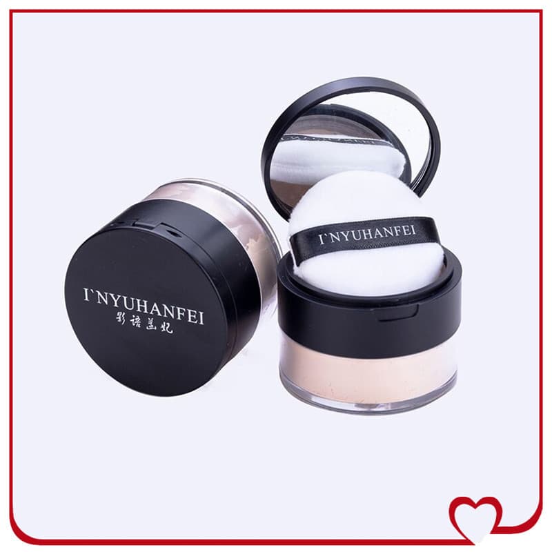 Shadow Concubina Matte Brightening Contouring Pó solto à prova de suor Não é fácil de tirar Pó de configuração de maquia