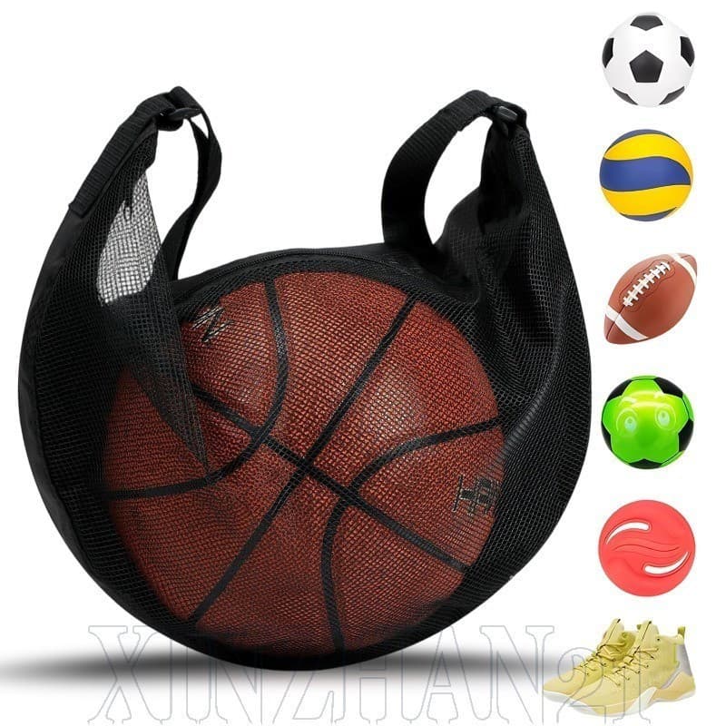 Bolsa De Armazenamento De Bola Esportiva-Envoltório Mensageiro De Basquete E Vôlei-Dobrável Grande Capacidade-Oxford Res