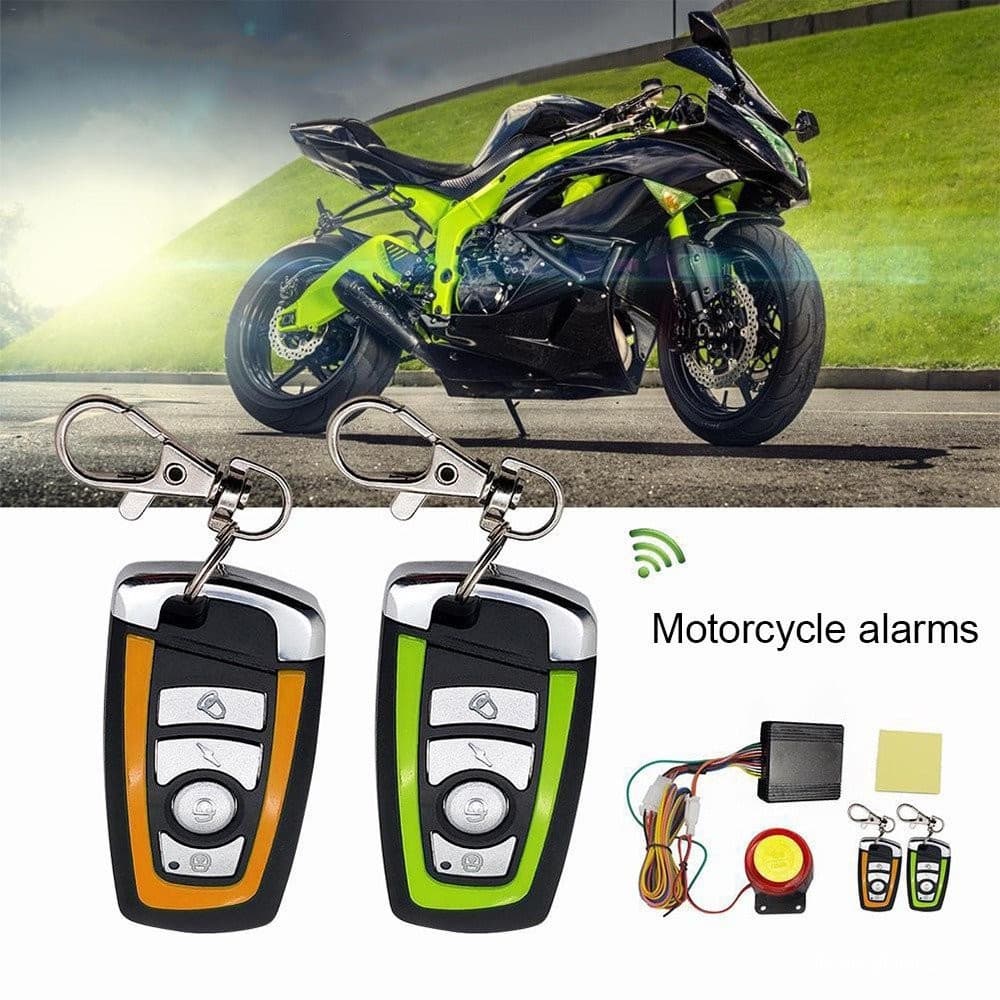 Chave remota universal de 125 decibéis, adequada para sistema de alarme de segurança/anti-furto para motocicletas PW7O