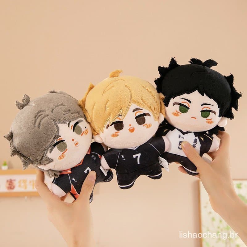 Anime Haikyu ! Boneca De Pelúcia Hinata Shoyo Yu Nishinoya Akaashi Keiji Koushi Kuroo Miya Brinquedos Travesseiro