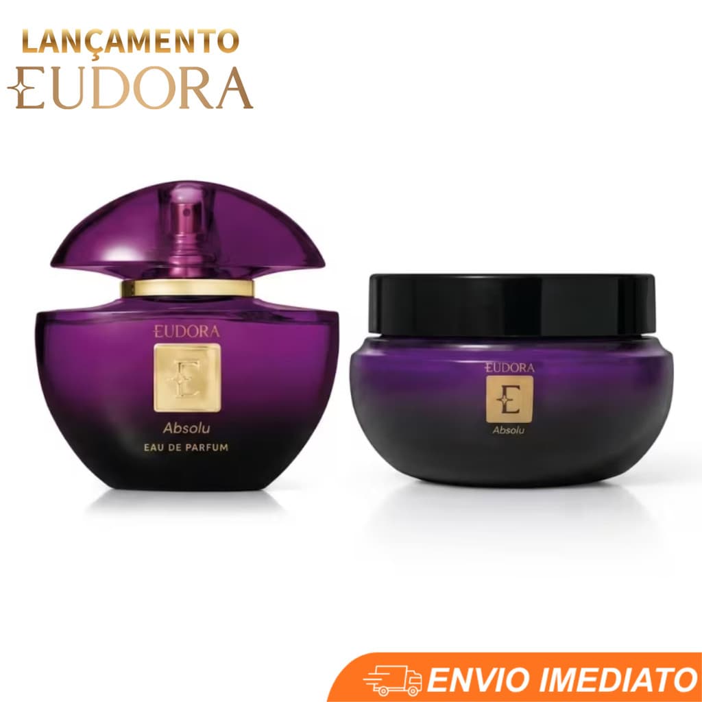 Combo Eudora Absolu: Eau de Parfum 75ml + Creme Hidratante Corporal 200g