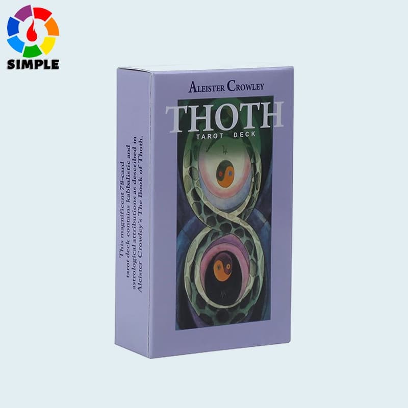78 Cartas do Baralho de Tarot Aleister Crowley Thoth ZPFR
