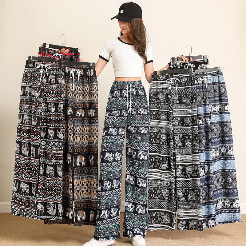 Produtos em estoque pronto Entrega no mesmo dia Calça Casual solta com cintura alta