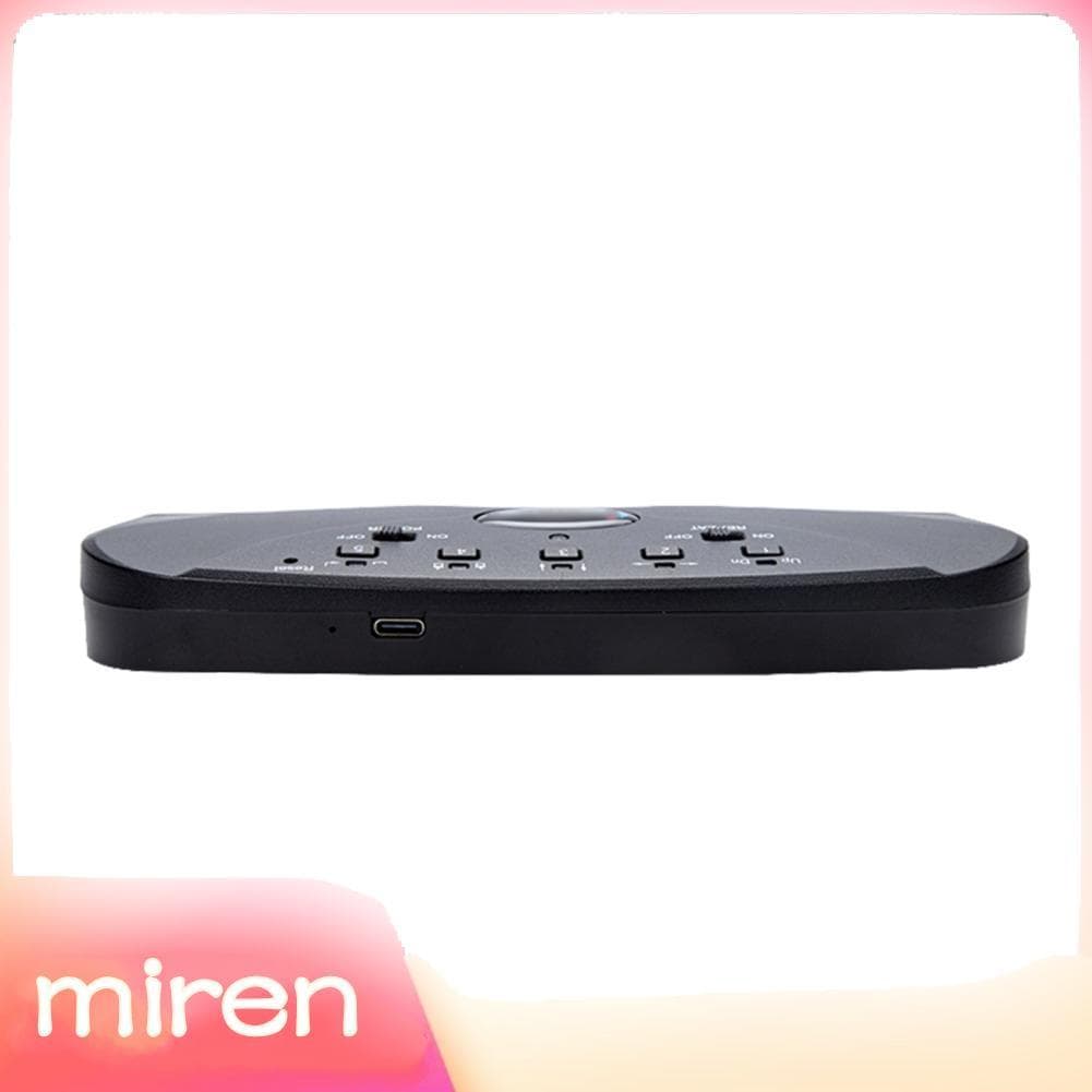 miren.br BT Page Turner Pedal de música sem fio para guitarra, violino, piano, folha eletrônica recarregável,