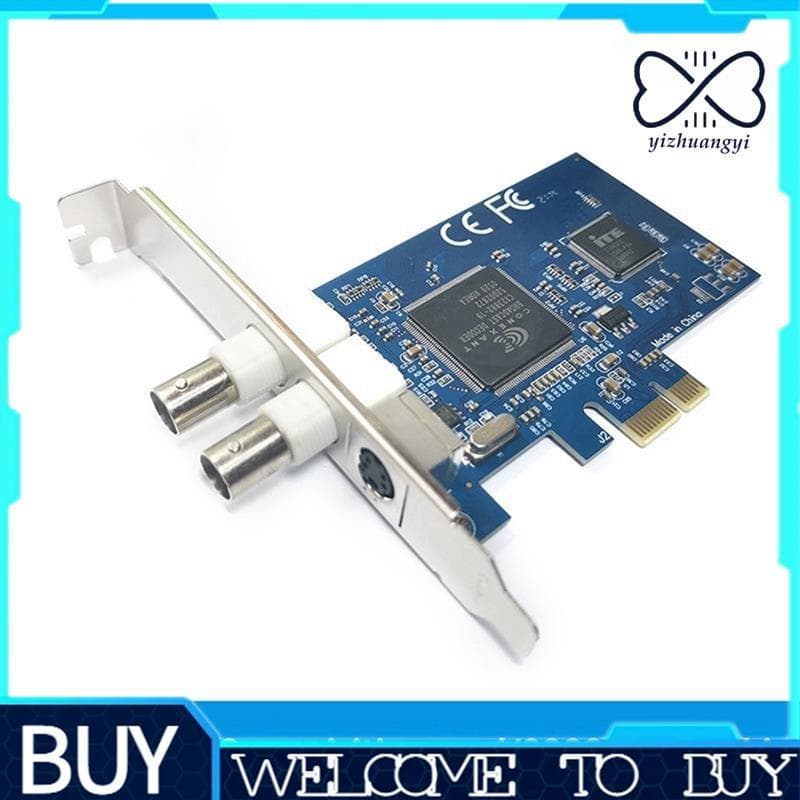 Placa De Captura PCIE Para BNC CX23880 + 982 Chip Vigilância AV/S Terminal SV2000 De Vídeo