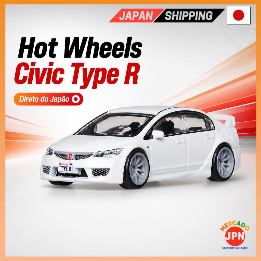 Hot Wheels Car Culture Ronin Run II '07 Honda Civic Type R Vehicle Toy Carrinho Mi Direct from JAPAN