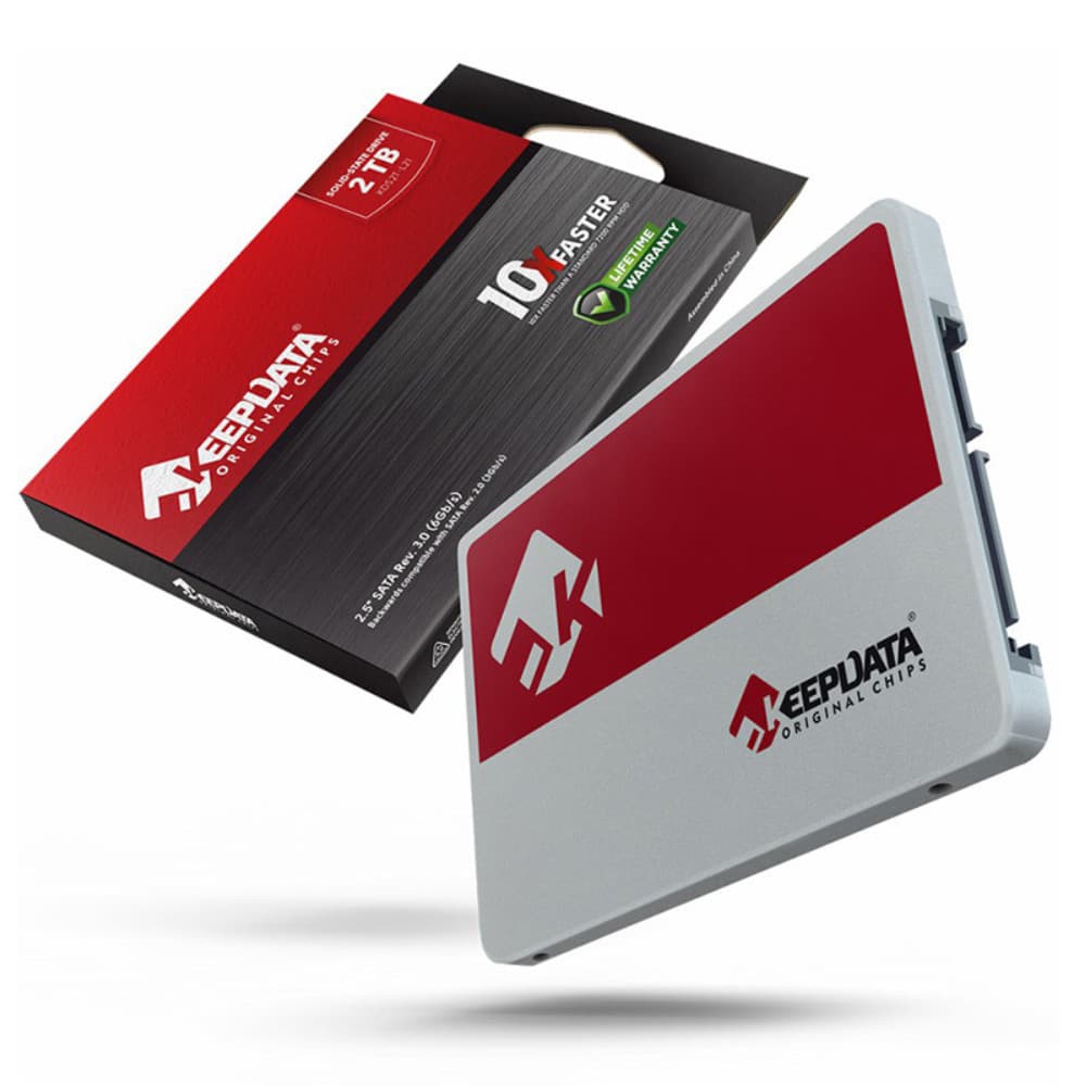 SSD 2tb Keepdata SATA 3 2.5'' 550mb/s Leit - 500mb/s Grav