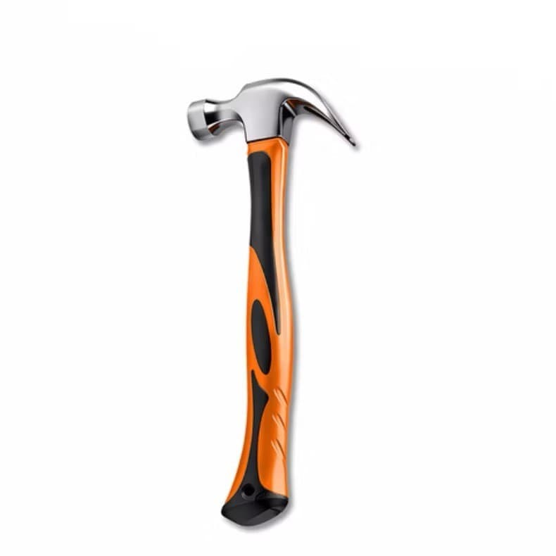 Martelo Unha 30cm Cabeça Aço Cabo Emborrachado Profissional Carpinteiro 27mm CASA TOP