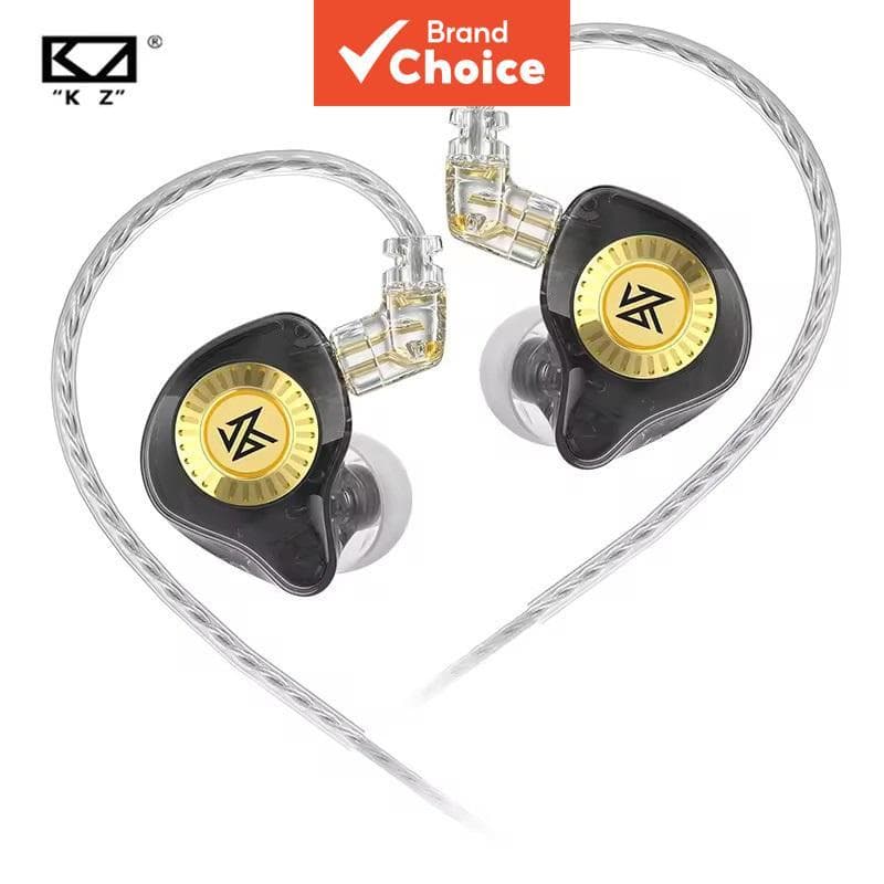KZ EDX Fones De Ouvido Ultra HiFi Intra-Auriculares Com Fio 10 Mm Driver Dinâmico De Ímã Duplo IEMs Monitor De Graves Jo