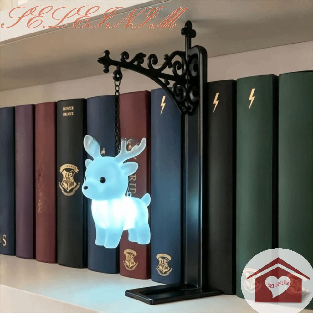 Lanterna De Biblioteca De Selênio , Luz Suave Macia , Resistente , Lâmpada Noturna De Artesanato Fino , Iluminação Decor