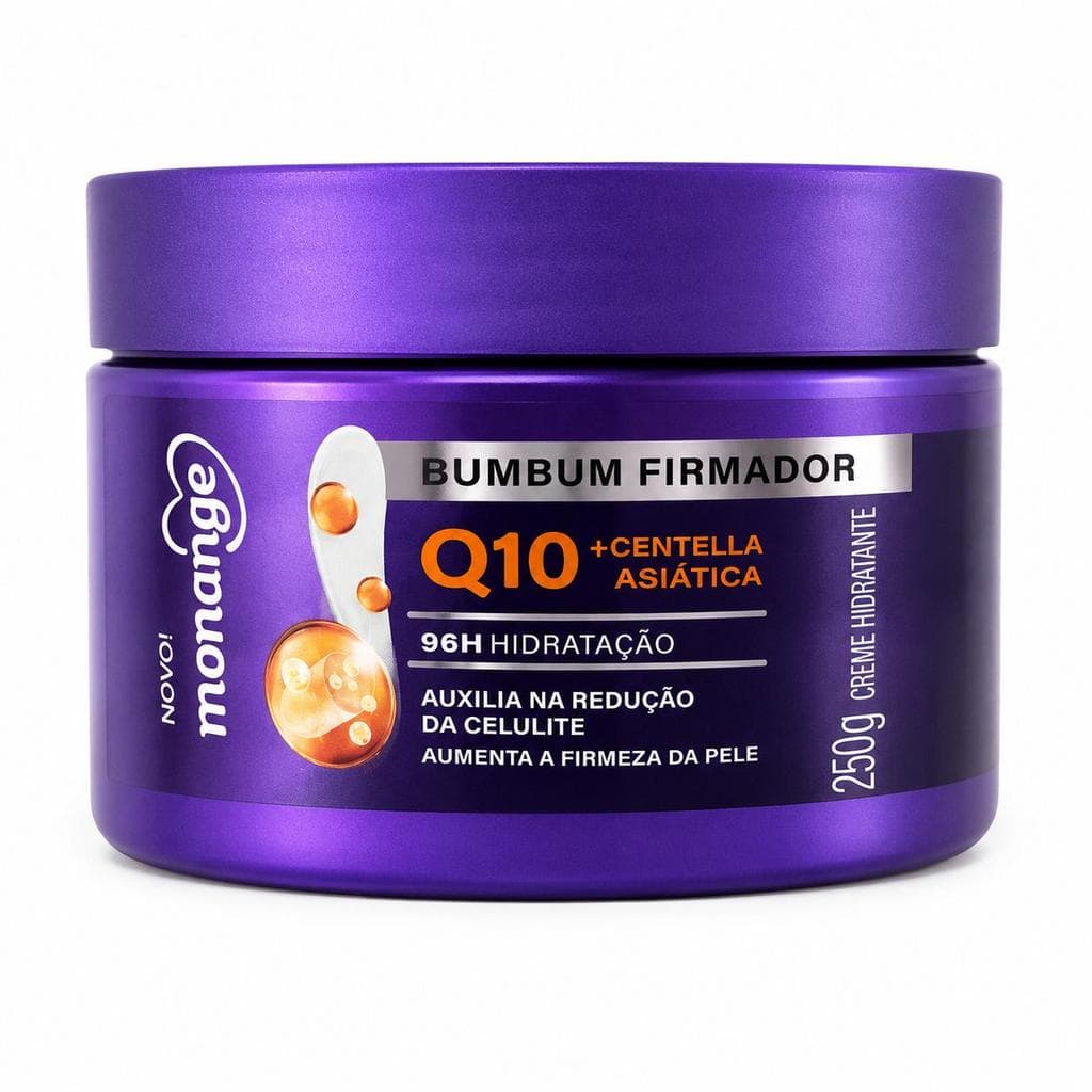 Creme Hidratante Monange Bumbum Firmador Q10 - 250g - Vegano Neutra