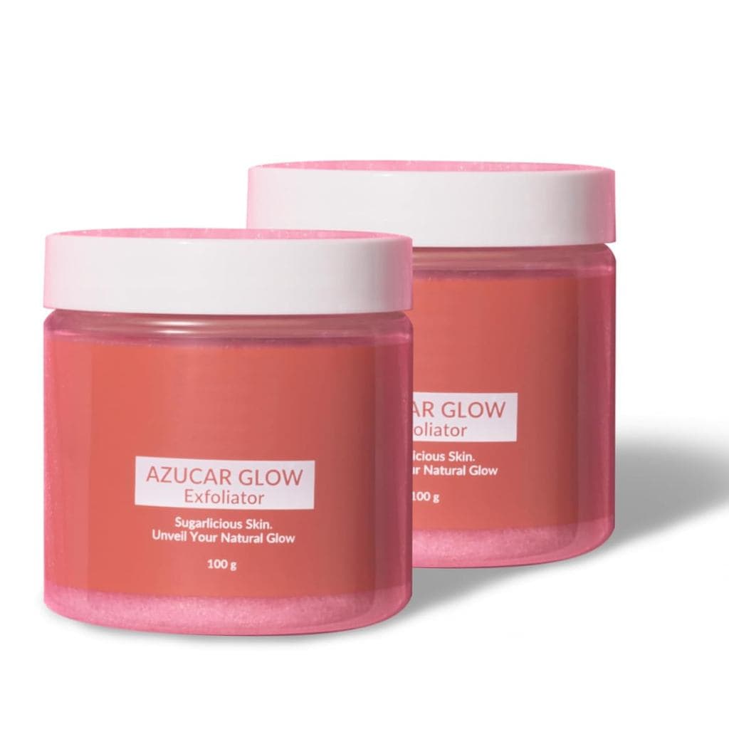 Azucar Glow Blanqueador e Esfoliante – Esfoliante de Açúcar Natural para Rosto e Corpo, Fórmula Iluminadora e Esfoliante