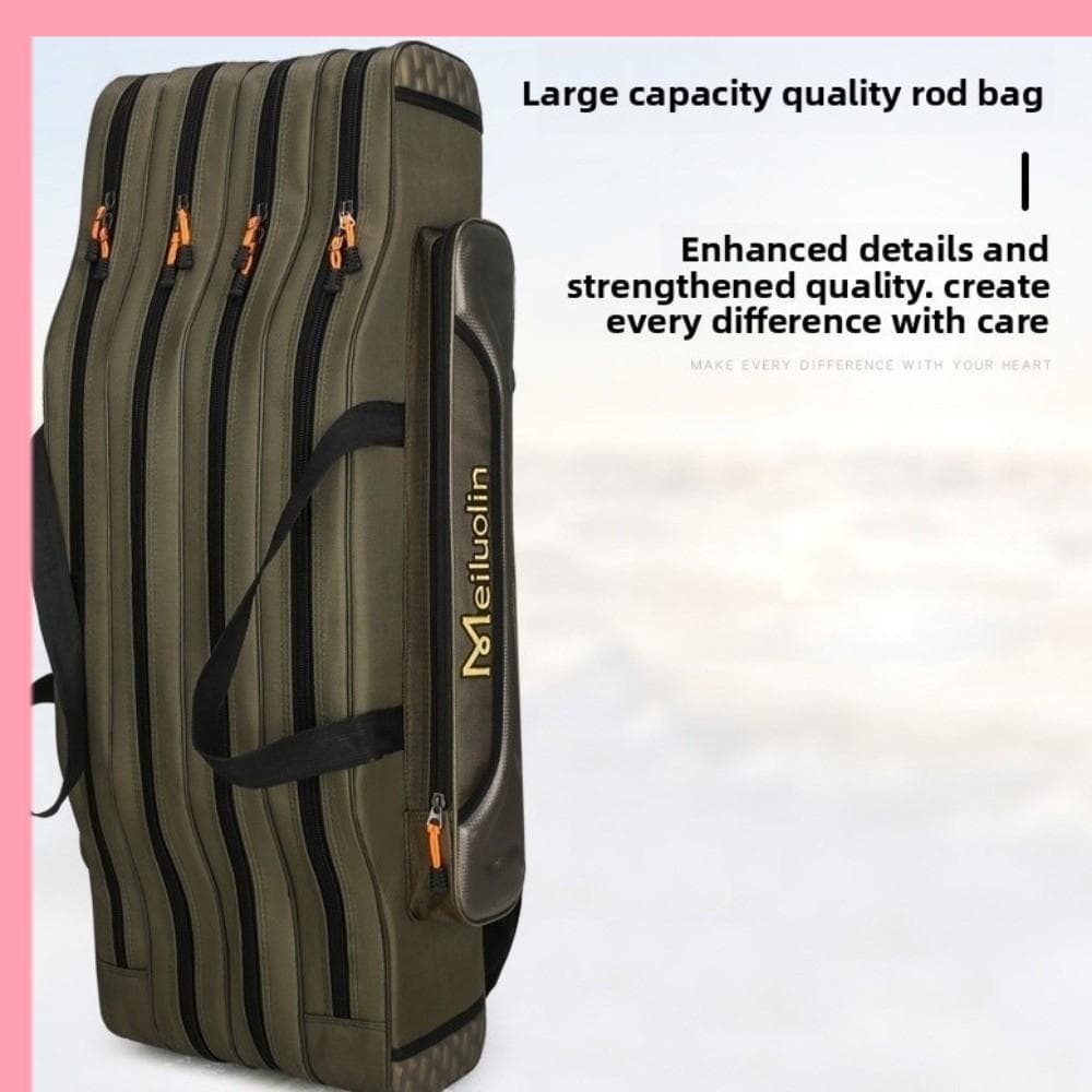 Bolsa Para Vara De Pesca DORA , Bolsas Multifuncionais Equipamento De 2/3 Camadas , 1680D