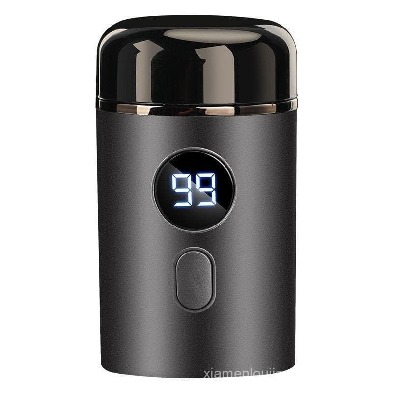 Mini barbeador elétrico, barbeador de viagem, barbeador portátil sem fio, à prova d'água IPX7, pode ser carregado via Ty
