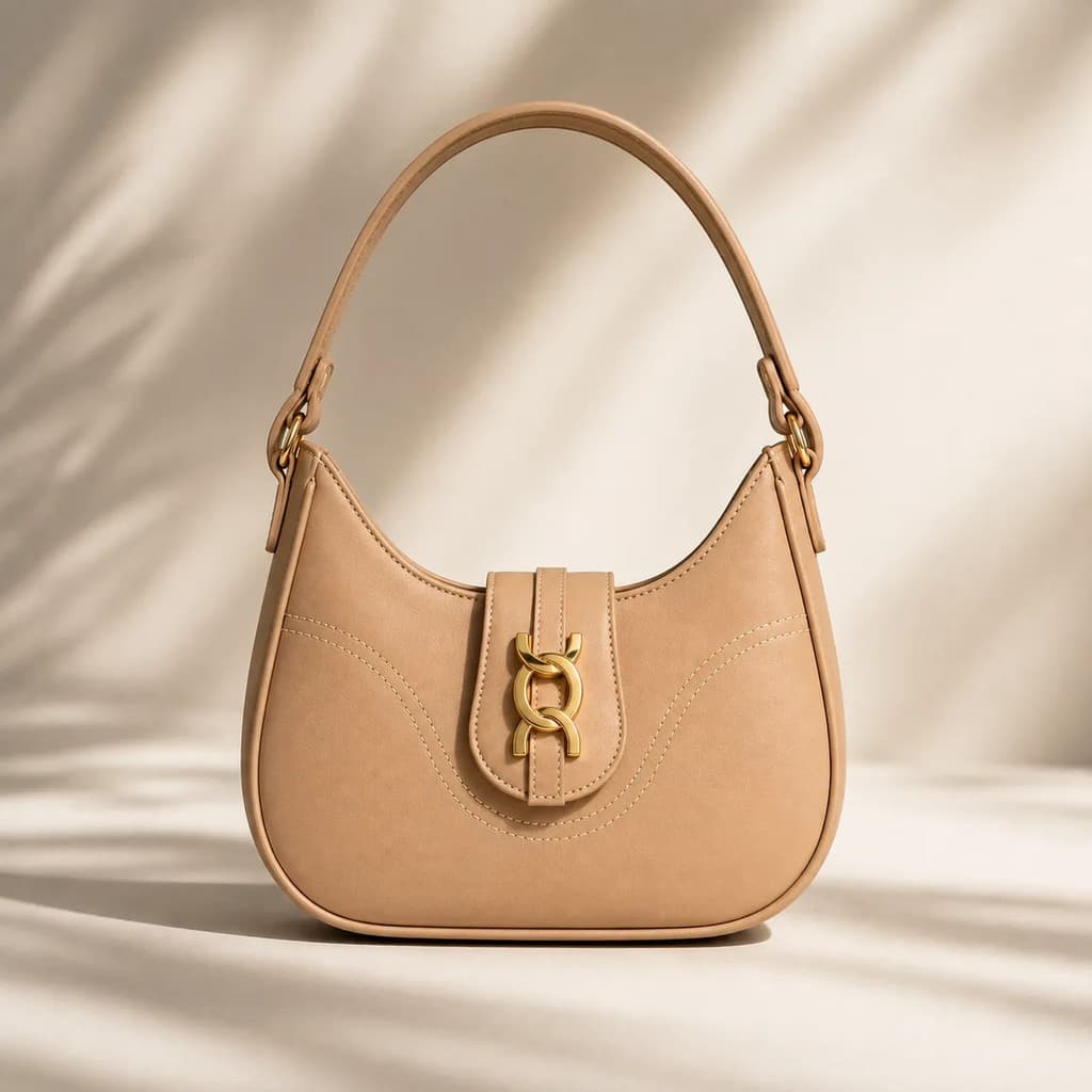 Bolsa Feminina Baguete Média De Ombro Estilosa Exclusividade