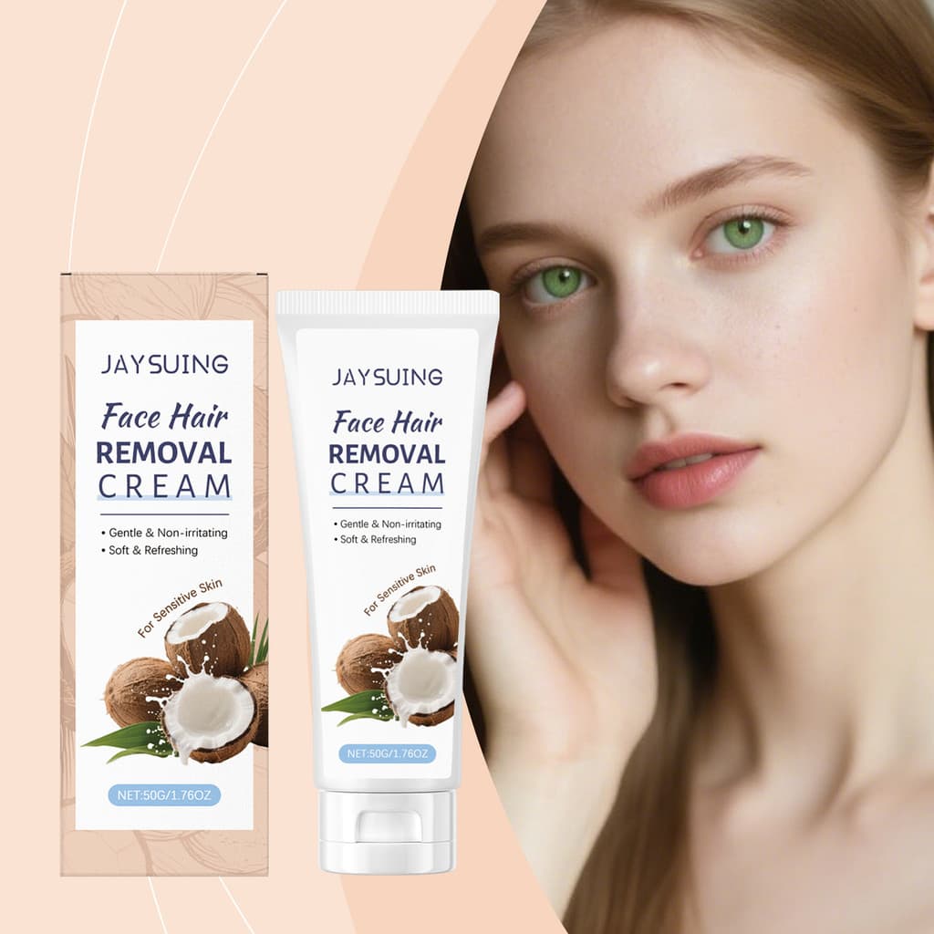 Creme Depilatório Facial Suave - Remove Buço e Pelos do Rosto 50g