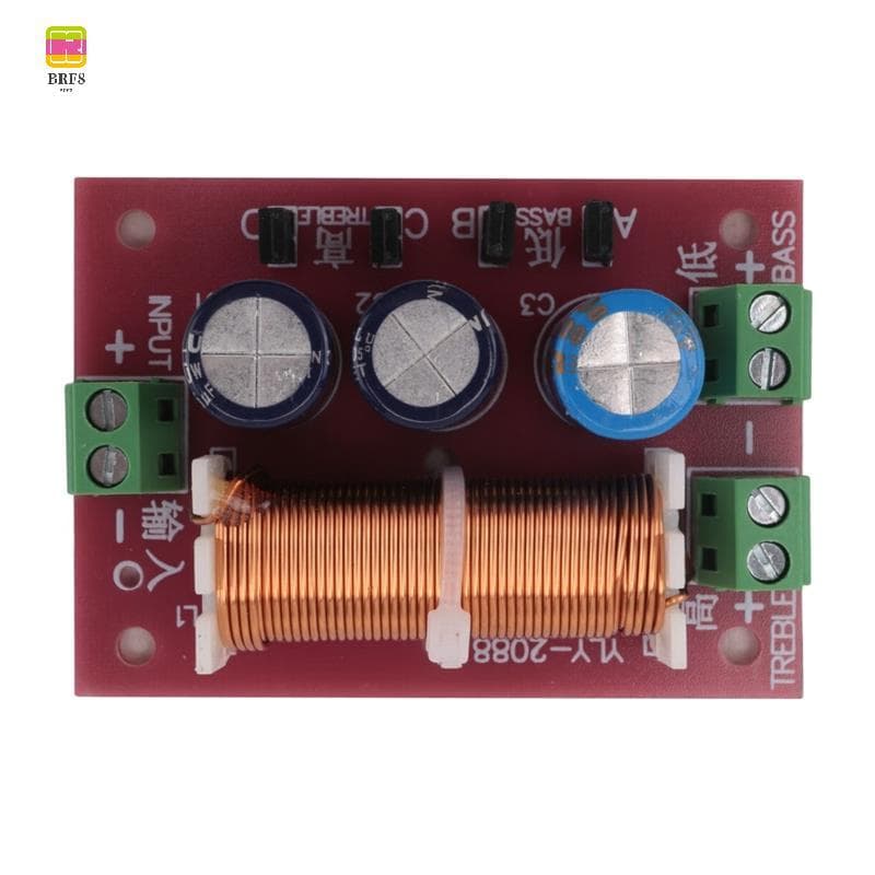 Crossover De Alto-Falante 400W Divisor De Frequência De 2 Vias Baixo De 4-16 Ohm Para