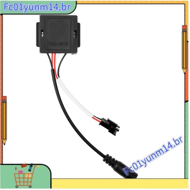 Ajuste De Temperatura De Duas Cores , Luz LED DC 5-12V 3A 36W , Interruptor De Toque Inteligente Touchpad