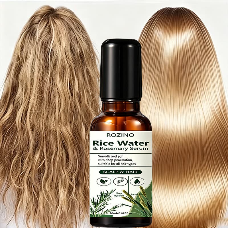 Óleo hidratante para cabelos 20ml melhora o frizz e suaviza os fios.