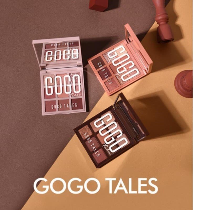 Gogo contos gogo dança sombra Mousse fosco paleta de sombras cor terra brilhante paleta de sombras GT161