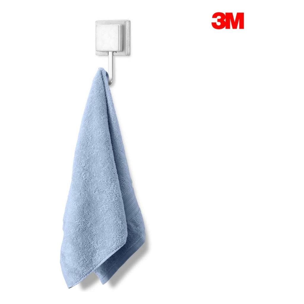 Gancho Cabide Porta Toalha De Rosto Parede Banheiro 3m Fosco