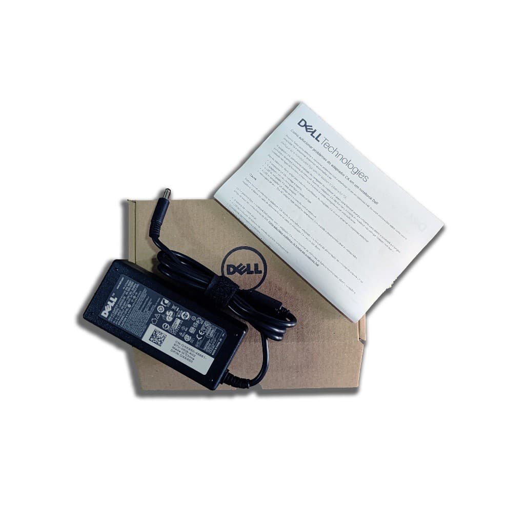Fonte Carregador Para Notebook Dell 65W 19.5v 3.34a modelo Adp65nhb