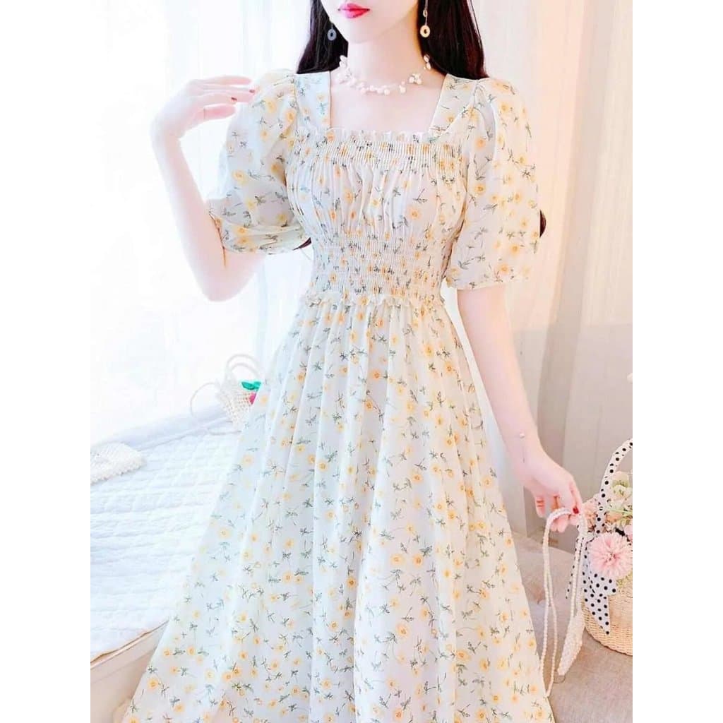 Novo estilo Plus Size roupas femininas capa barriga redução de idade pequena saia Floral fresca verão gordura MM cintura