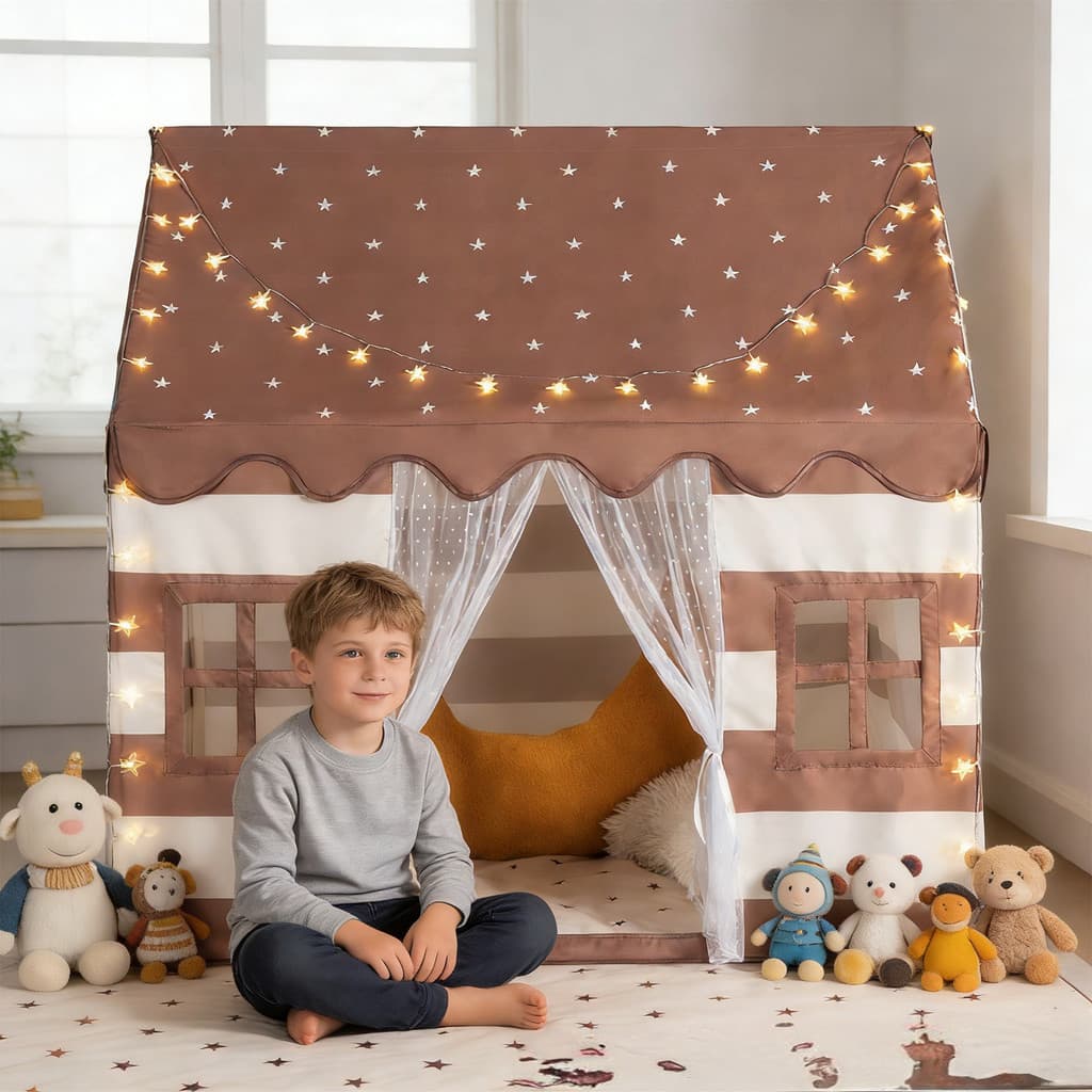 Nova barraca de brincar infantil casa de menino casa de brincar menina princesa quarto bebê barraca de dormir