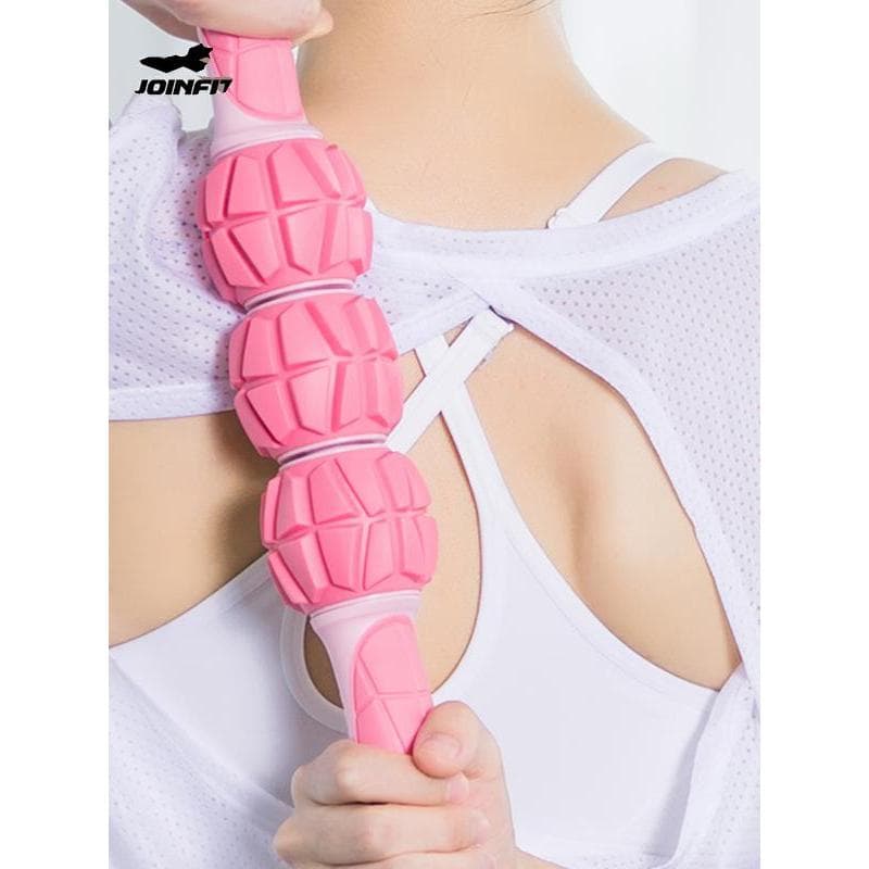Joinfit massageador muscular fáscia relaxamento rolo massageador muscular bezerro engrenagem rolo Fitness