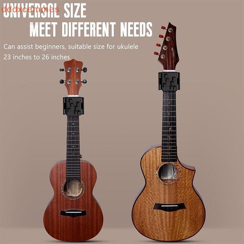 [dddxcemmes] Treinador De Calcador De Acordes De Ukulele Para Iniciantes Kit De Prensa Fácil Ferramenta De Aprendizagem