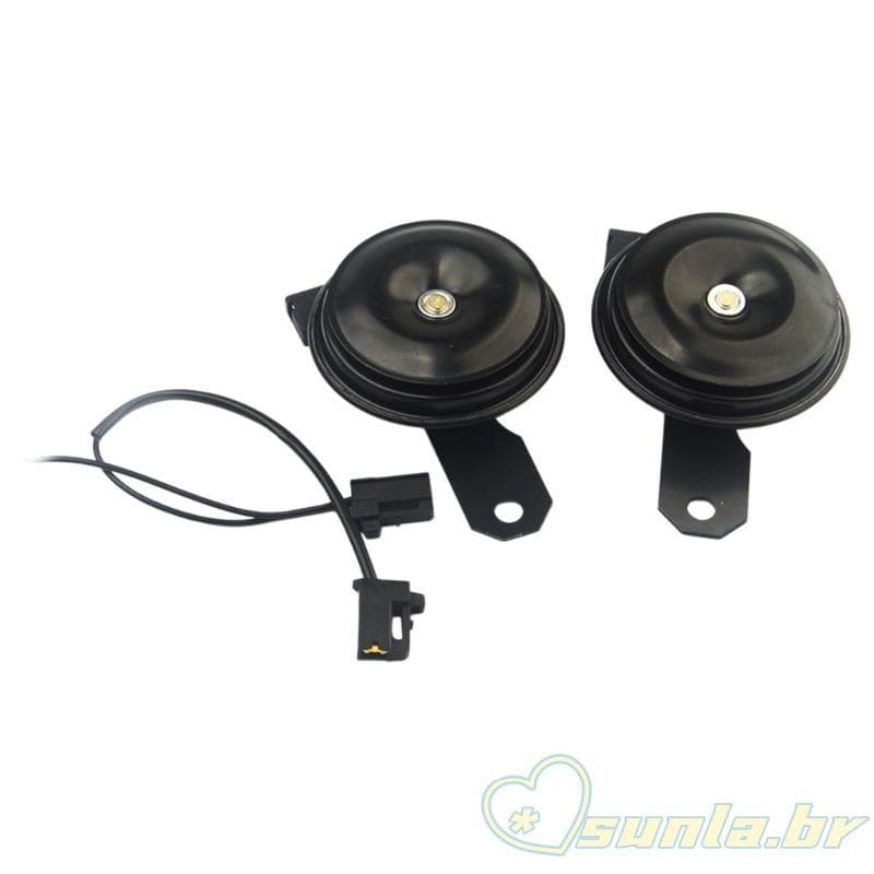 Conjunto Substituição Buzina Automática SUNL 2 Unidades 12V Instala Para Veículos Melhora A Segurança