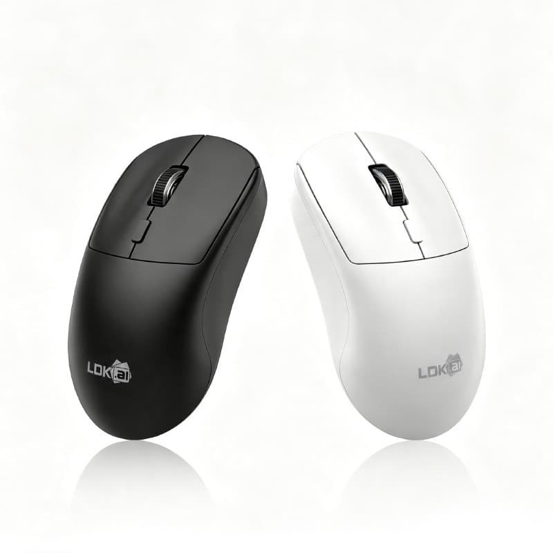 APAYADO LDK-BL9 Mouse Ergonômico Sem Fio 2.4G Portátil Para Escritório Com Receptor USB 3 Níveis De DPI E Interruptor De