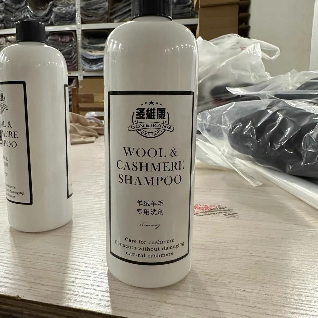 Agente de cuidados especiais de lã de caxemira recomendado não reembolsável 2 em 1 480ml proteção de cor não machuca rou