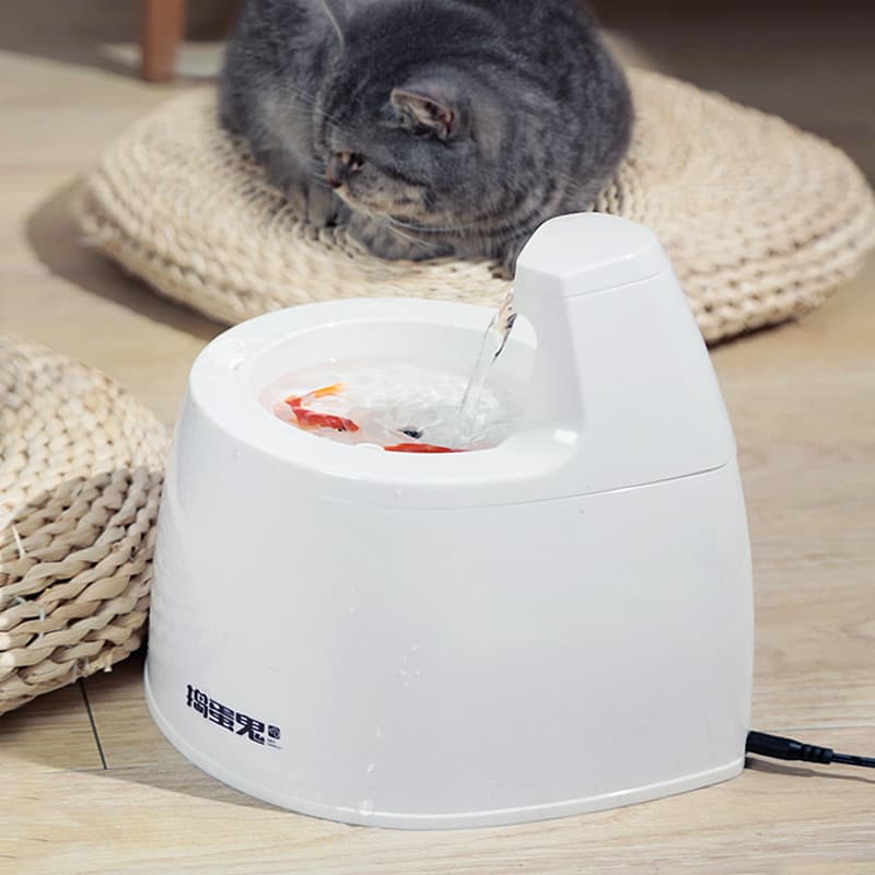 Truque ou deleite gato bebedouro fluxo alimentador de água circulação automática Pet bacia potável gatos cães água potáv