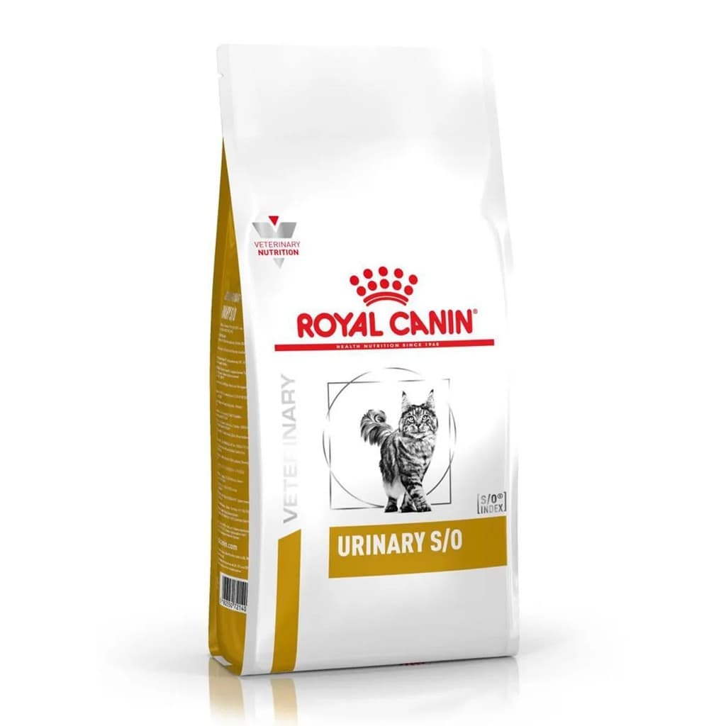 Ração Royal Canin Veterinary Diet Urinary S/O  Gatos 1,5kg